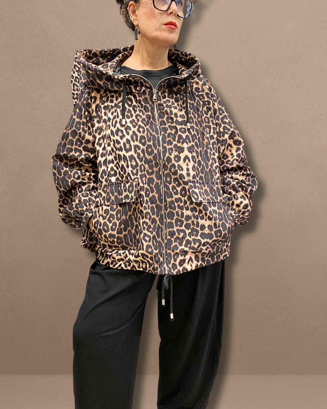 Giubbino animalier